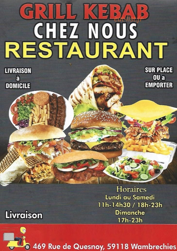 Chez Nous — carte page 1