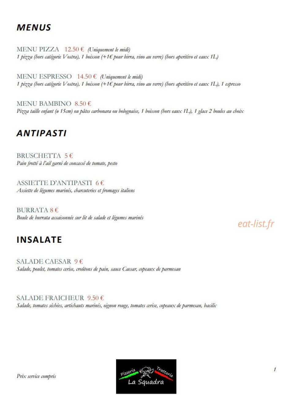 La squadra — carte page 3