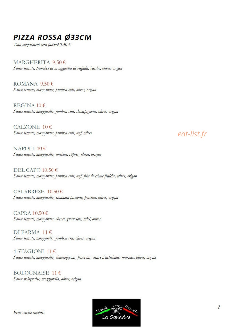 La squadra — carte page 4