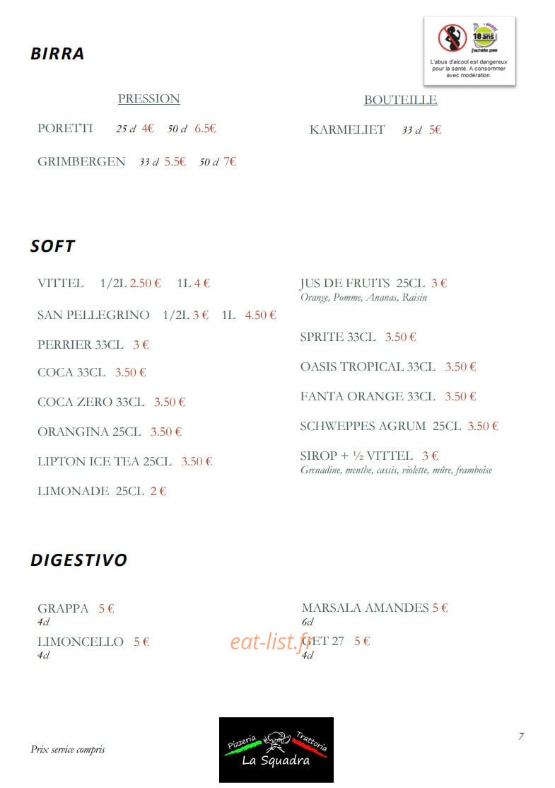 La squadra — carte page 9
