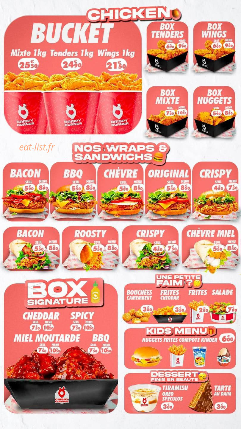 Foodies Factory — carte page 3