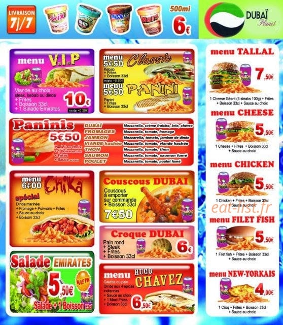 Pizza Planet — carte page 3