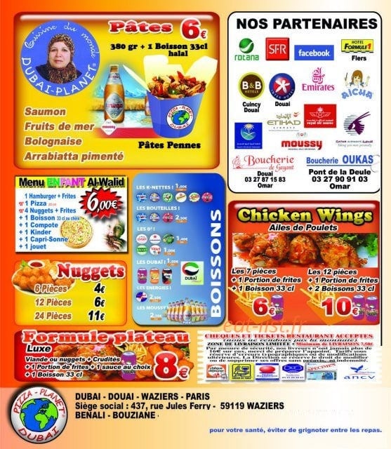 Pizza Planet — carte page 4