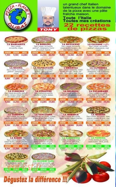 Pizza Planet — carte page 2