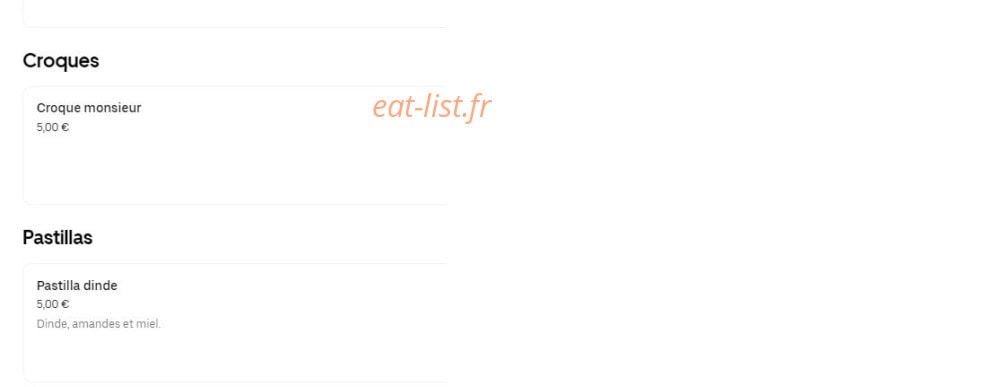 Le fournil — carte page 4