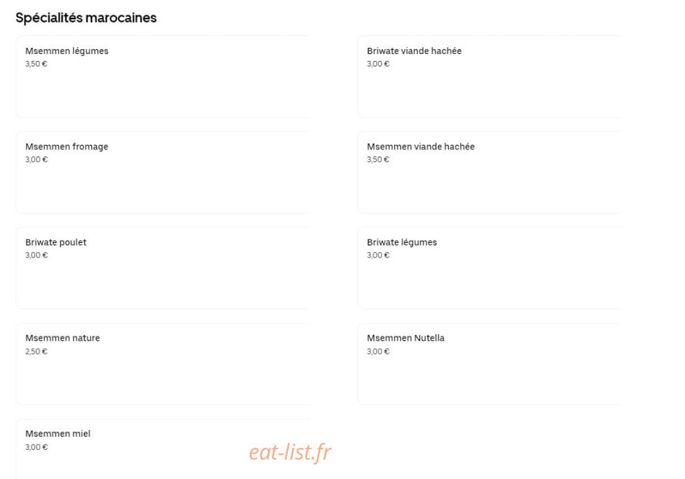 Le fournil — carte page 3