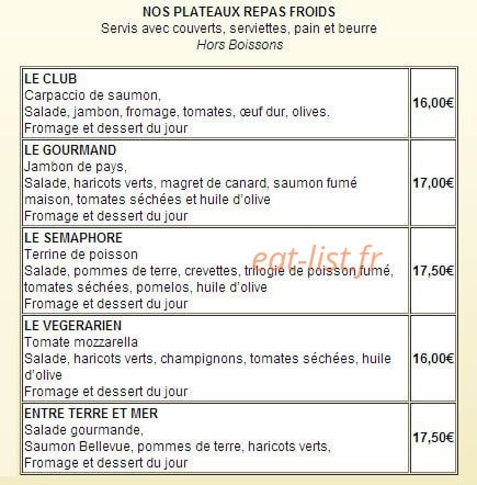Le Sémaphore — carte page 1
