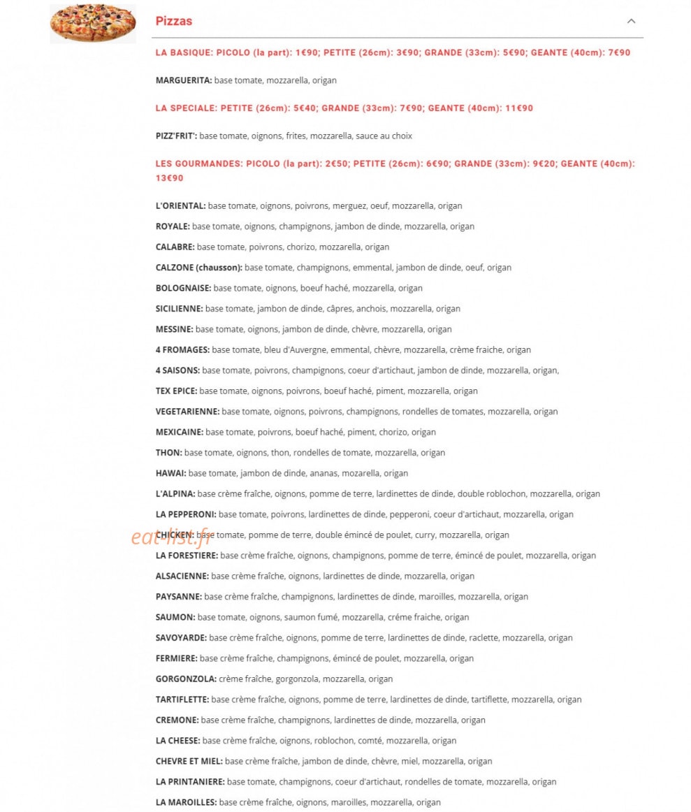 Snapizz' — carte page 1