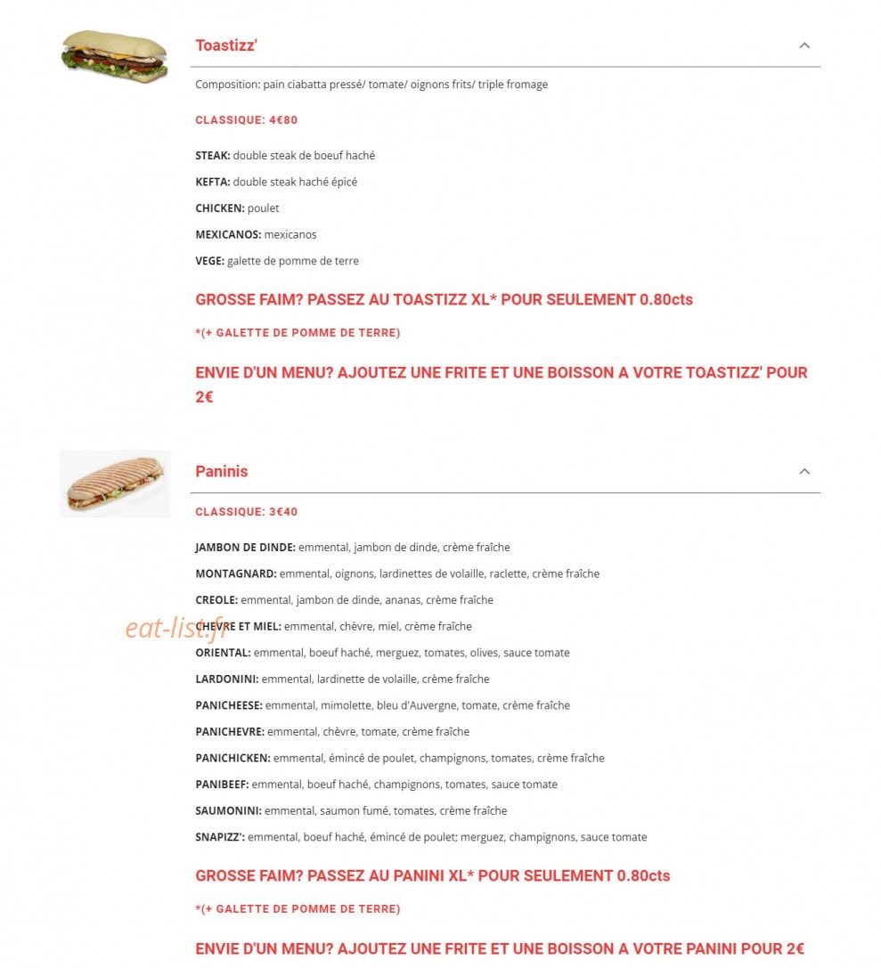 Snapizz' — carte page 5