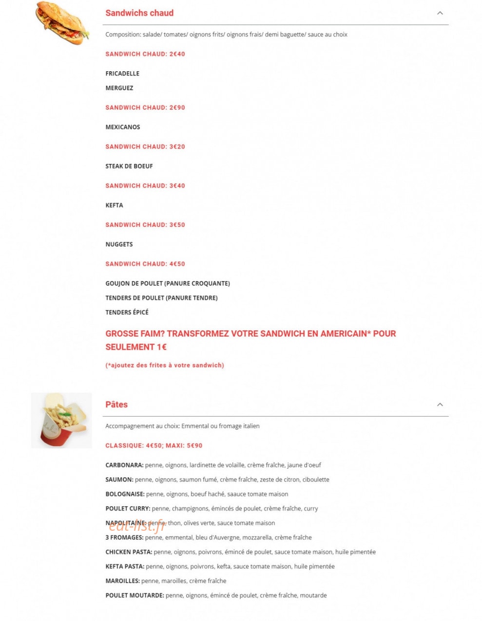 Snapizz' — carte page 8
