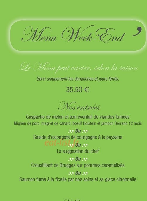 L' Escale — carte page 7