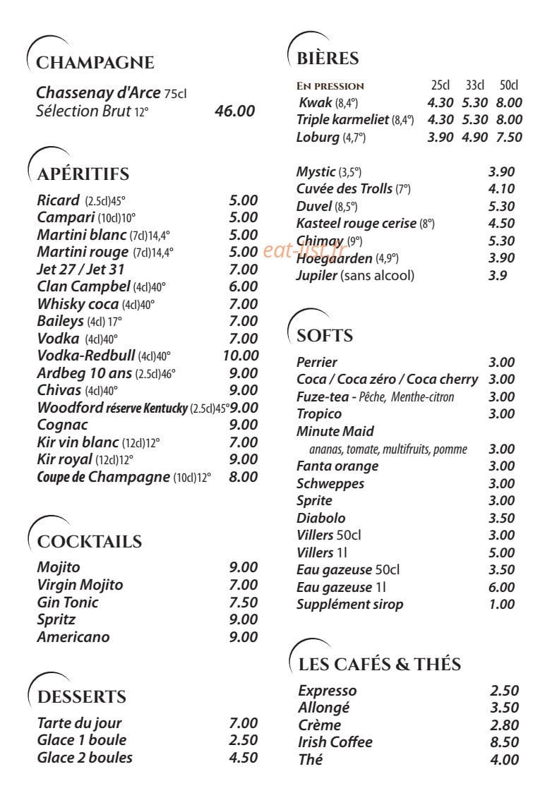 Les temps — carte page 2