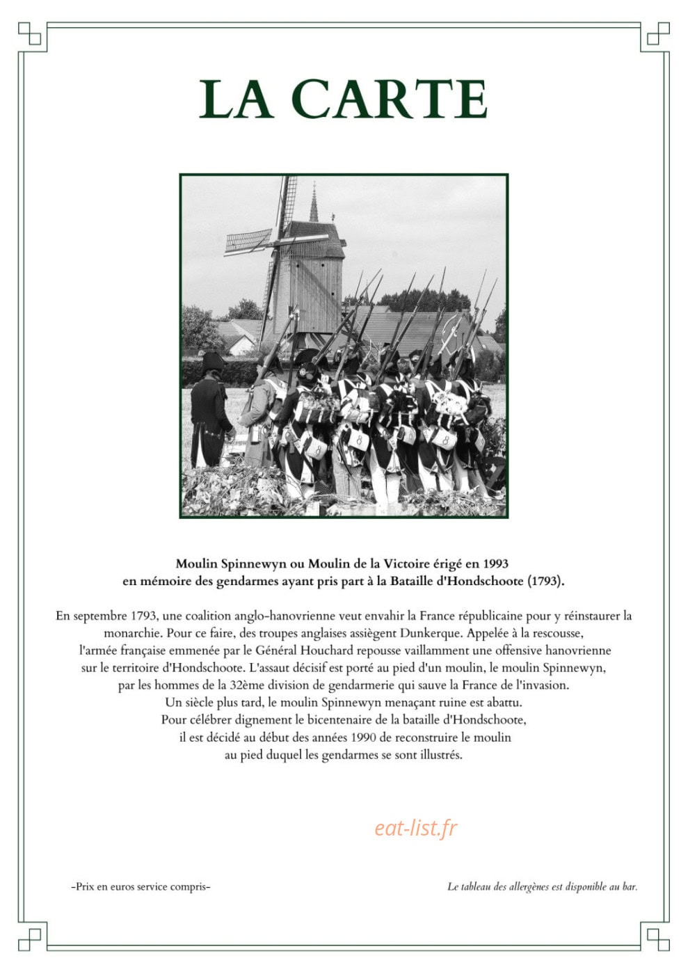 Aux deux Moulins — carte page 1