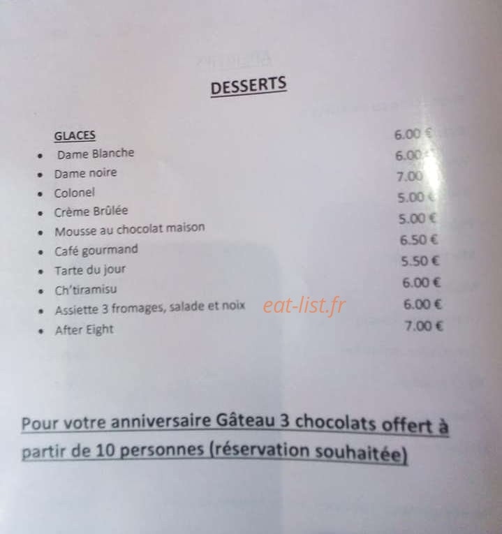 La nouvelle grignotière — carte page 5