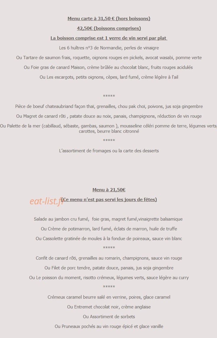 L'Art de L'eau — carte page 2