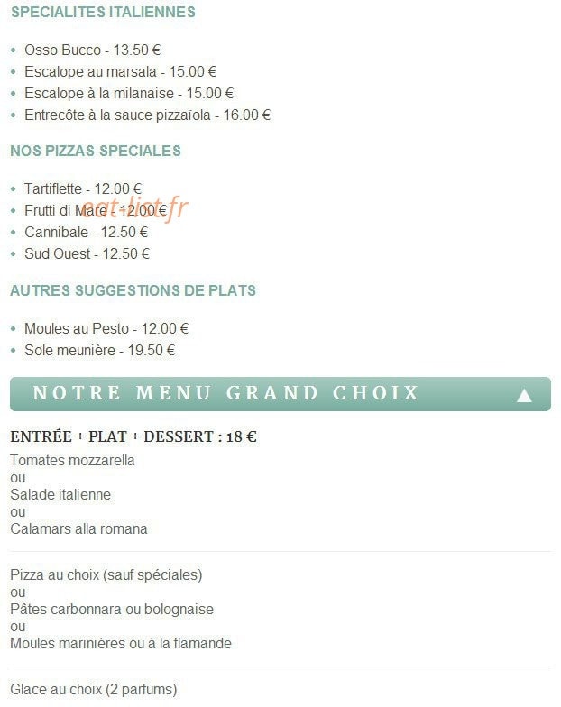 Le Green — carte page 2