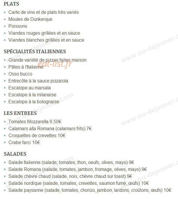 Le Green — carte page 1