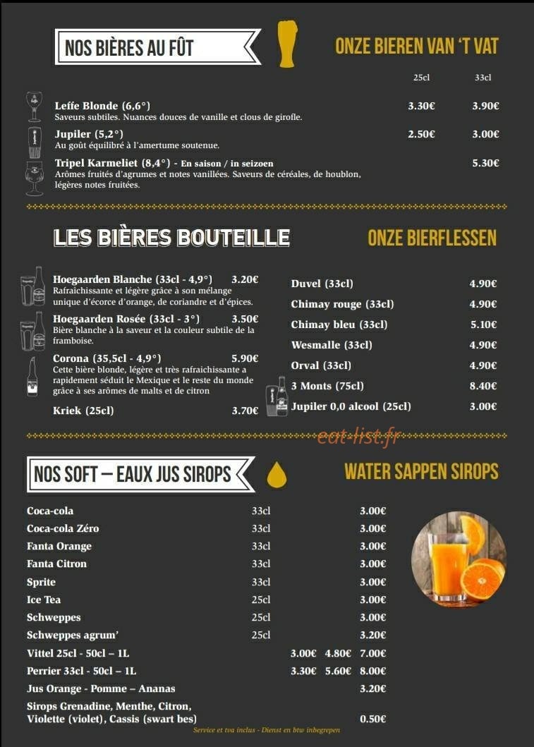 The Belgians — carte page 7