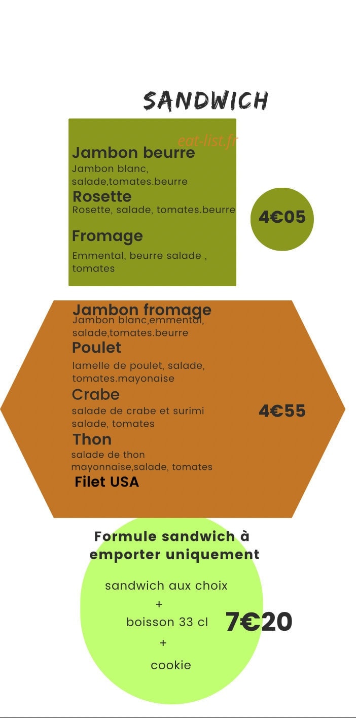 La cabane aux délices — carte page 1