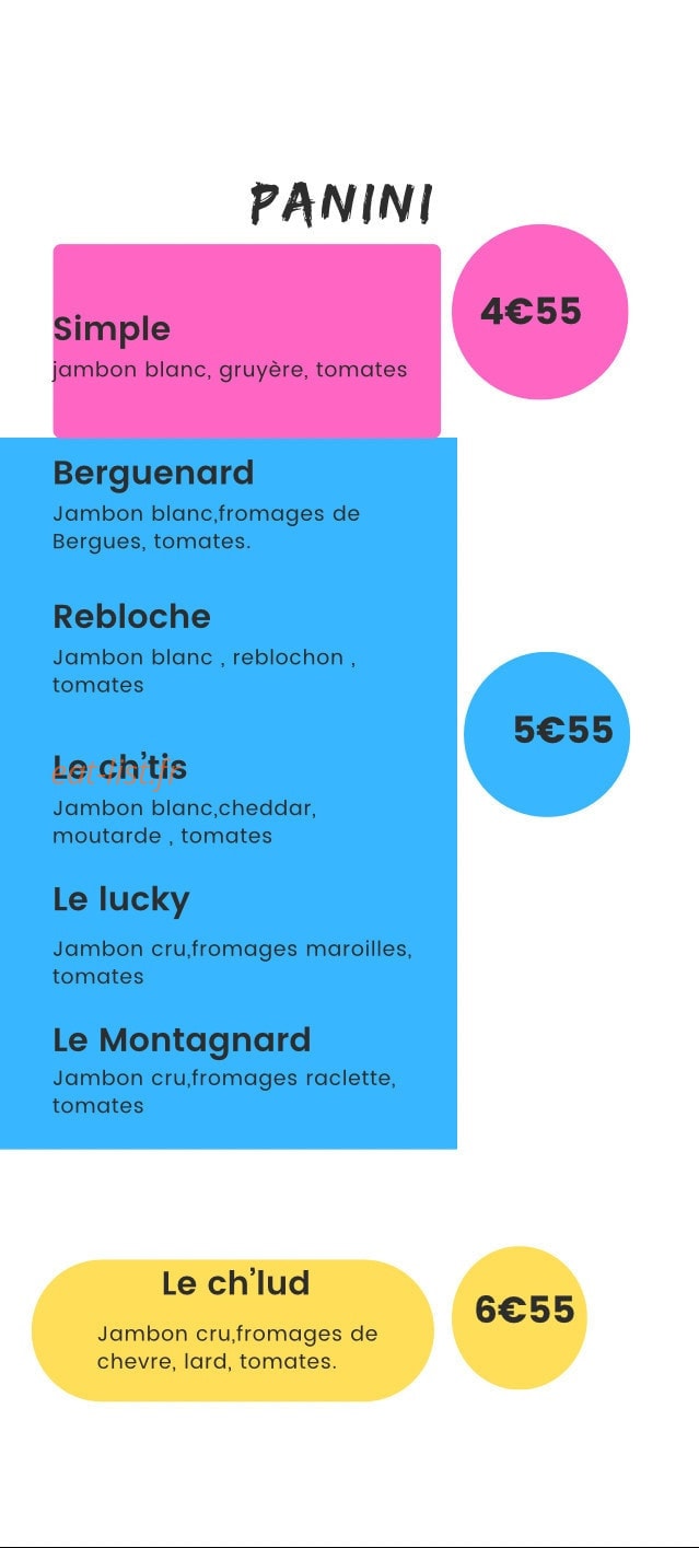 La cabane aux délices — carte page 3