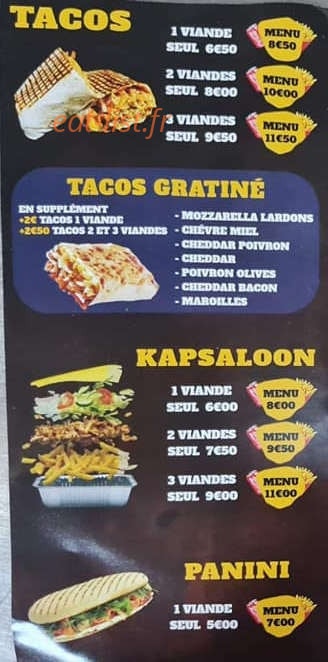 Family Food — carte page 2