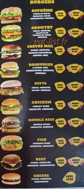 Family Food — carte page 4