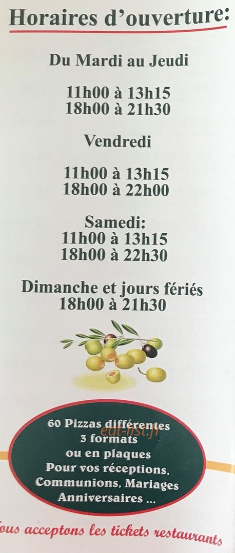 L'olivia — carte page 6