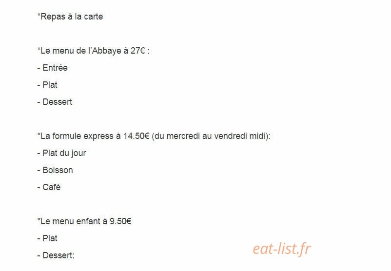 Abbaye des Guillemins — carte page 1