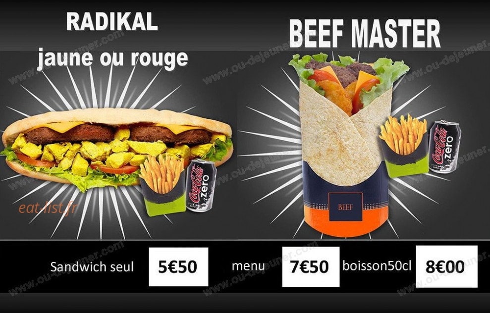 Baraka Pizz — carte page 6