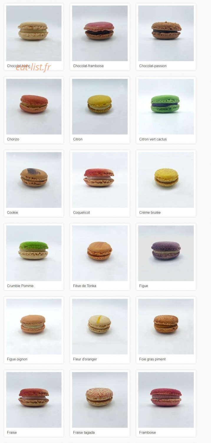 Le Monde du Macaron — carte page 5