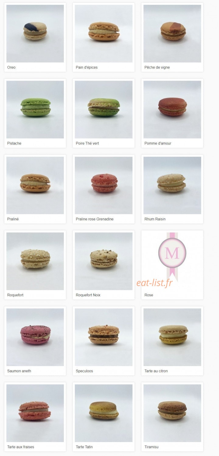 Le Monde du Macaron — carte page 7