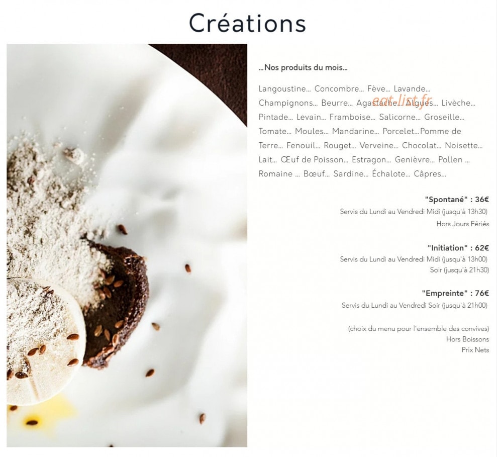 Empreinte — carte page 1