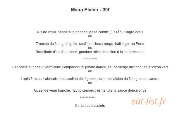 La Cense — carte page 2