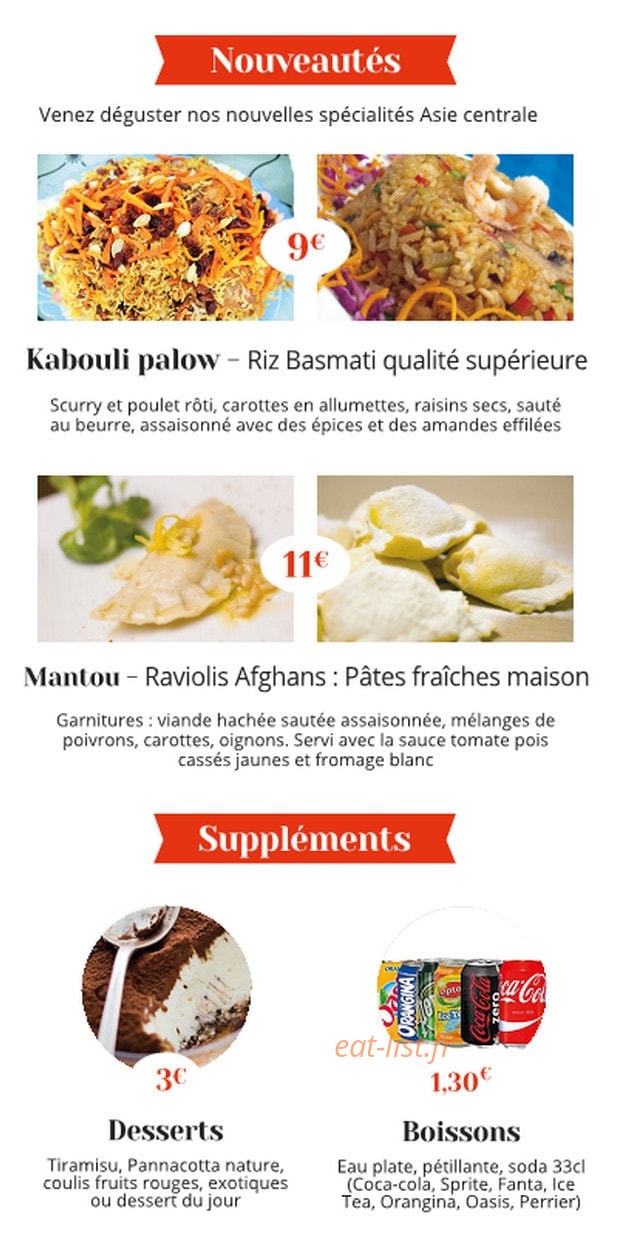 Papillon pizza — carte page 5