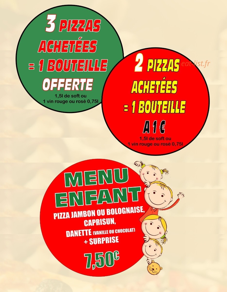 Allo Pizza — carte page 7