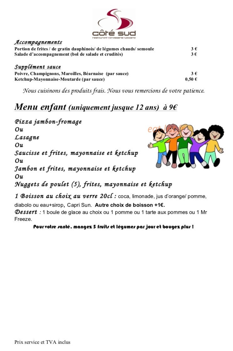 Côté Sud — carte page 4