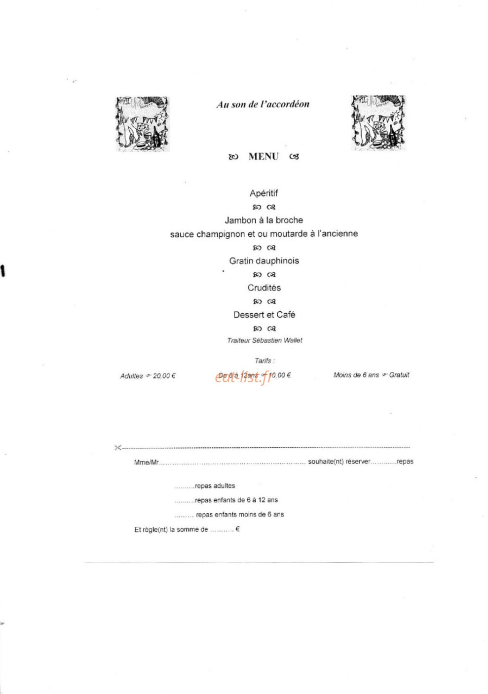 La Vie Sauvage — carte page 1