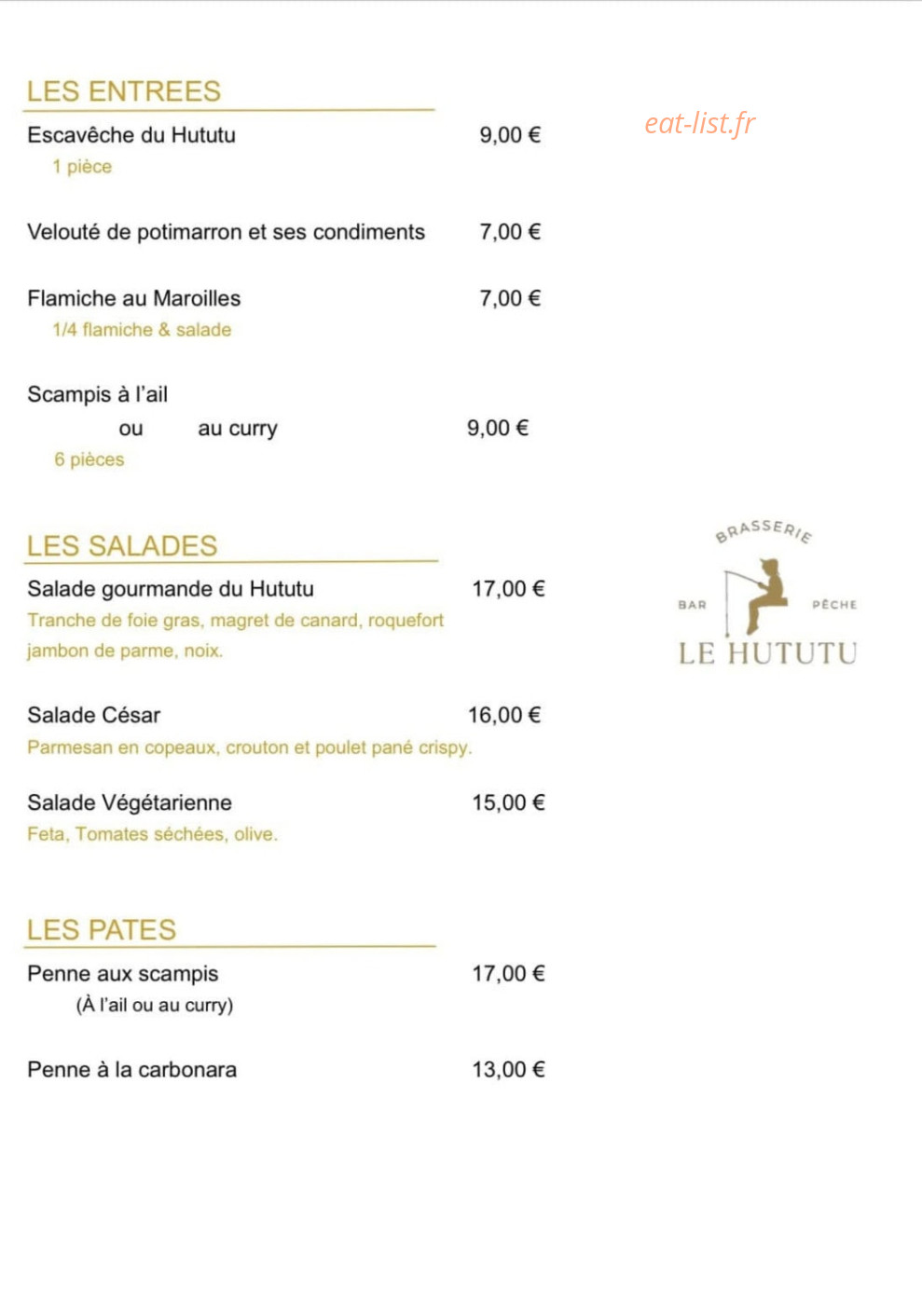 Le Hututu — carte page 1