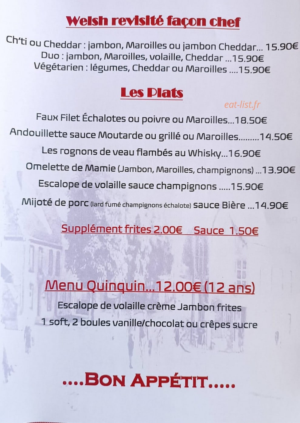 Chez le Père Ducoin — carte page 3