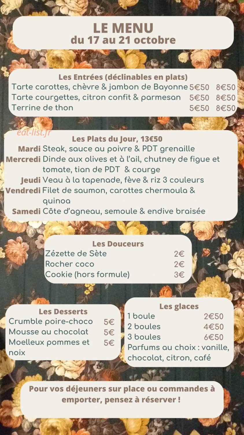 Casa Célia — carte page 1