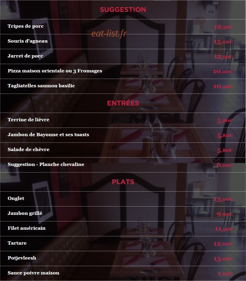 Le Tourne Bride — carte page 1