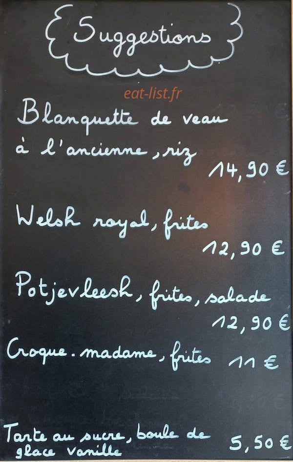Nico le cuisto — carte page 1