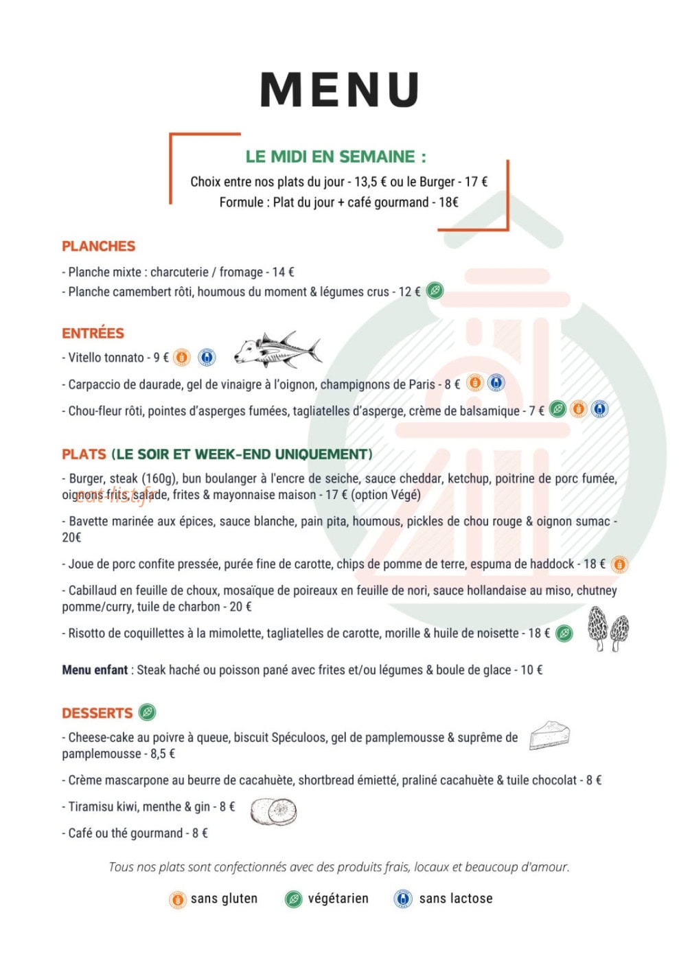 Le Carô — carte page 1