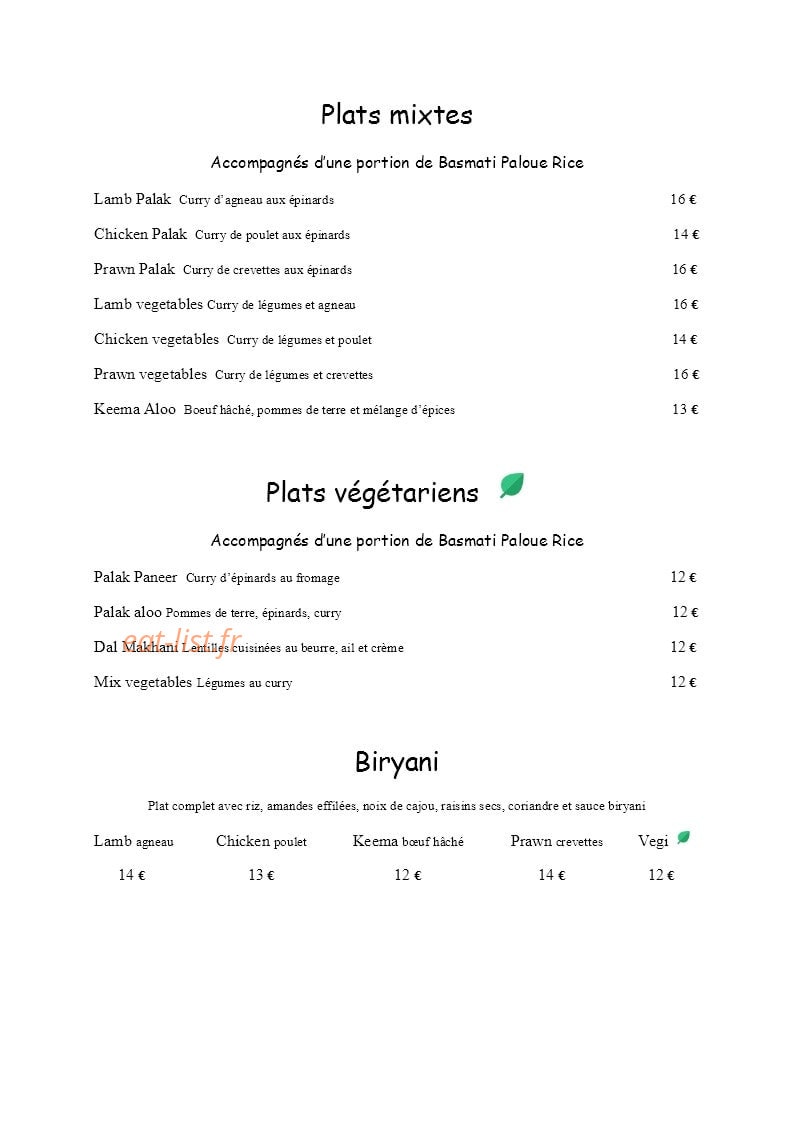 Bollywood — carte page 4