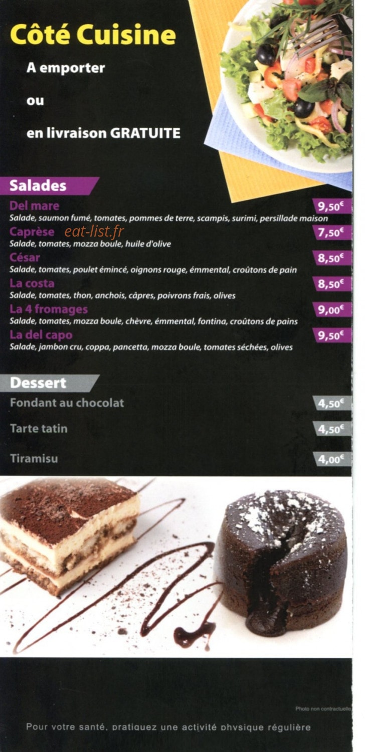Casa Della Pizza — carte page 5
