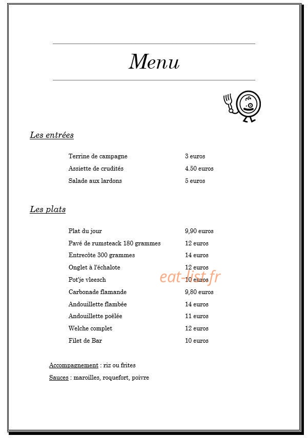 Le Campanella — carte page 2