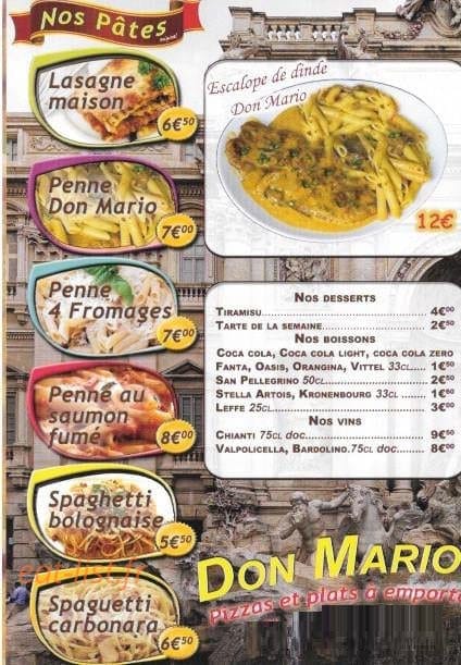 Don Mario — carte page 3