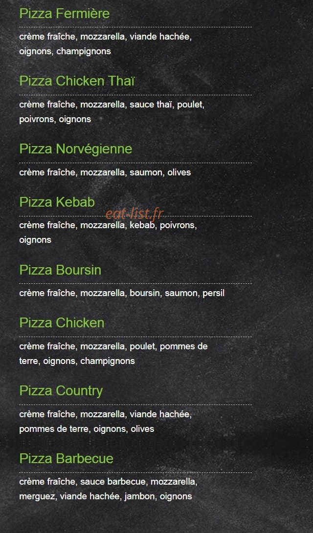 Watti pizza — carte page 4