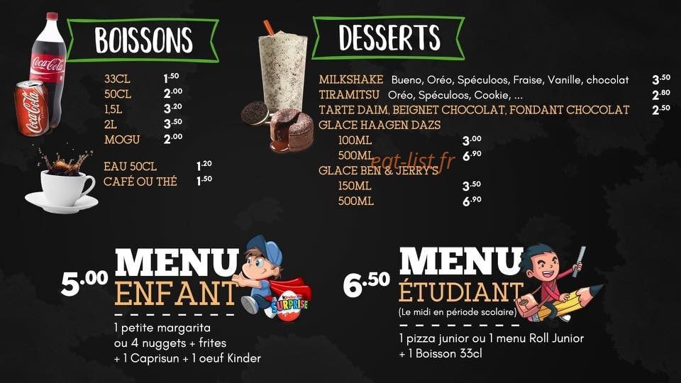 Allopizza — carte page 4