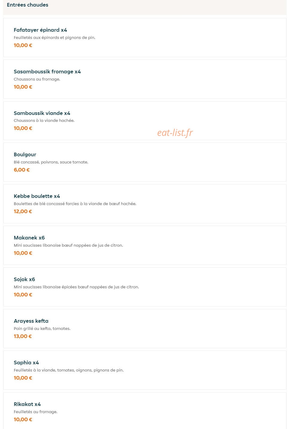 Beyrouth Bay Malo — carte page 5